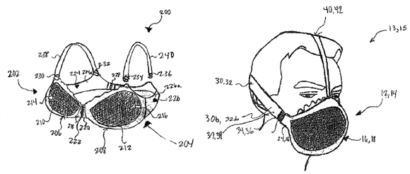 Bra Gas Masks (diagram)