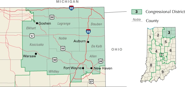 Indiana's 3rd Congressional District