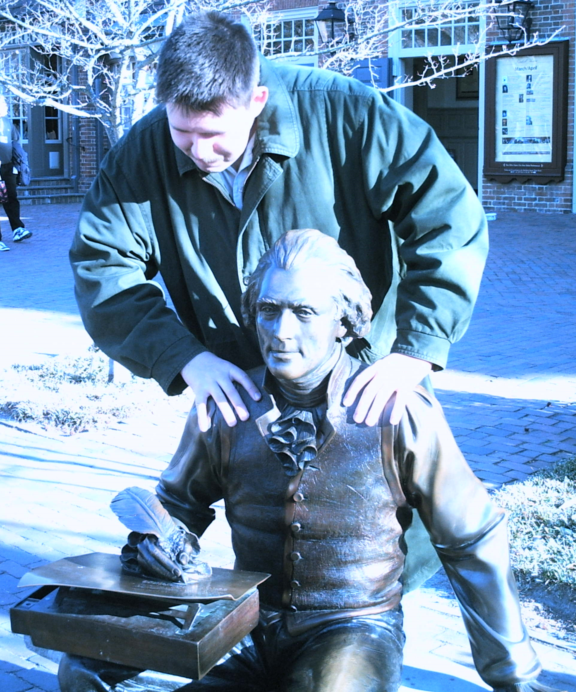 Thomas Jefferson in Williamsburg, VA