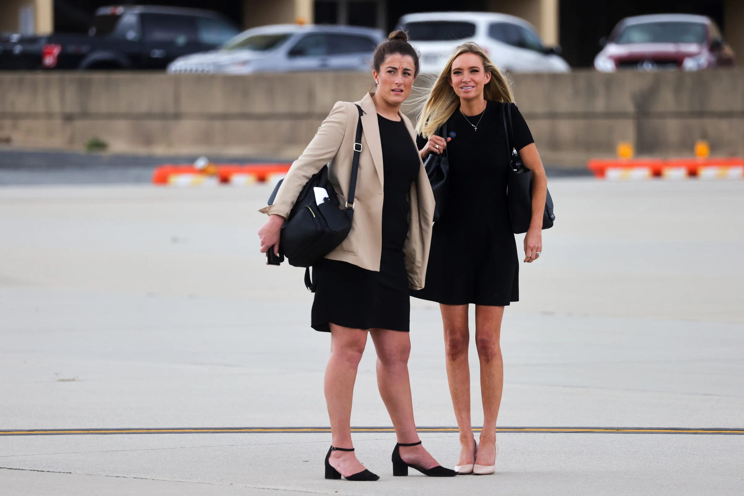 Cassidy Hutchinson in January 2020 wearing a skirt and blazer combo described in her story about being assaulted by Rudy Giuliani the day of the Capitol Riot.